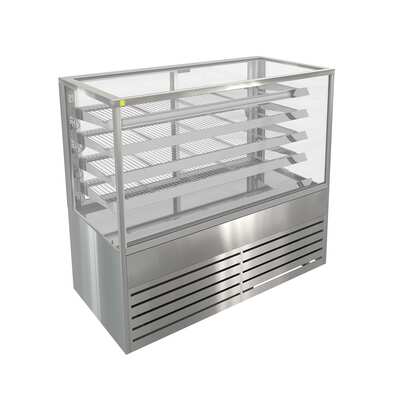 Cossiga BTGHT15 Heated Freestanding Solid Front with Rear Glass Doors - 1500mm - BTGHT15
