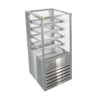 Cossiga BTGHT6 Heated Freestanding Solid Front with Rear Glass Doors - 600mm - BTGHT6