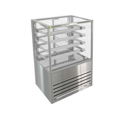 Cossiga BTGHT9 Heated Freestanding Solid Front with Rear Glass Doors - 900mm - BTGHT9