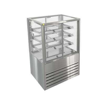 Cossiga BTGRF9-SD Refrigerated Freestanding Sliding Front with Rear Glass Doors - 900mm - BTGRF9-SD