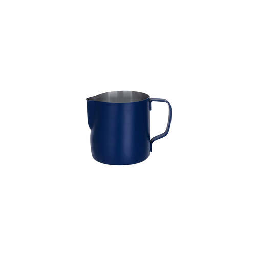 Brew Milk Frothing Jug Stainless Steel 350ml Powder Coated Blue - BW9201