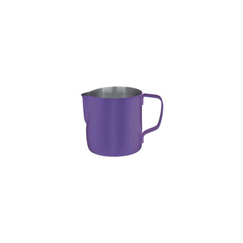 Brew Milk Frothing Jug Stainless Steel 350ml Powder Coated Purple - BW9206