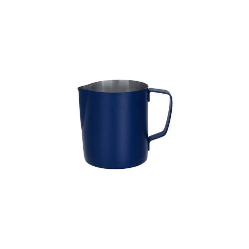 Brew Milk Frothing Jug Stainless Steel 600ml Powder Coated Blue - BW9221