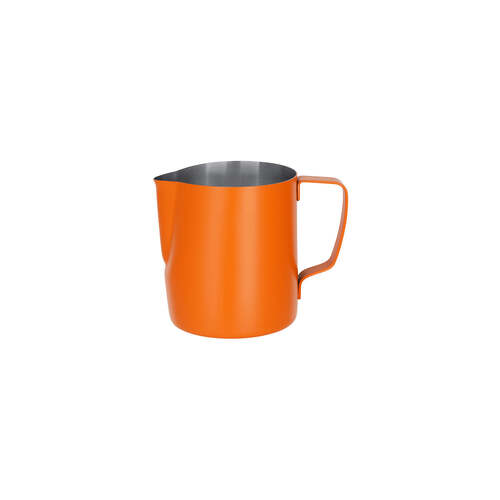 Brew Milk Frothing Jug Stainless Steel 600ml Powder Coated Orange - BW9223