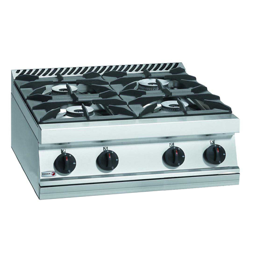 Fagor C-G940H - Bench Top 4 Gas Burners - NG - C-G940H