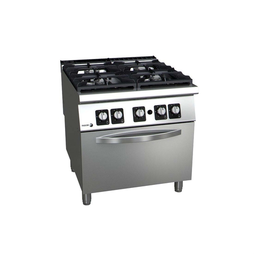 Fagor C-G941H - 4 Burner Gas Range with Gas Oven - NG  - C-G941H