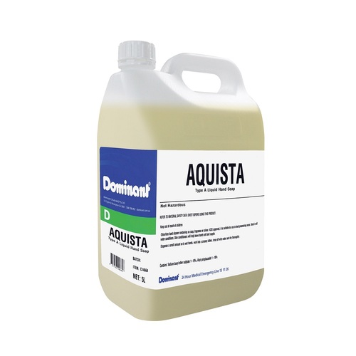 Dominant Aquista Type A Liquid Hand Soap 5L - C14664