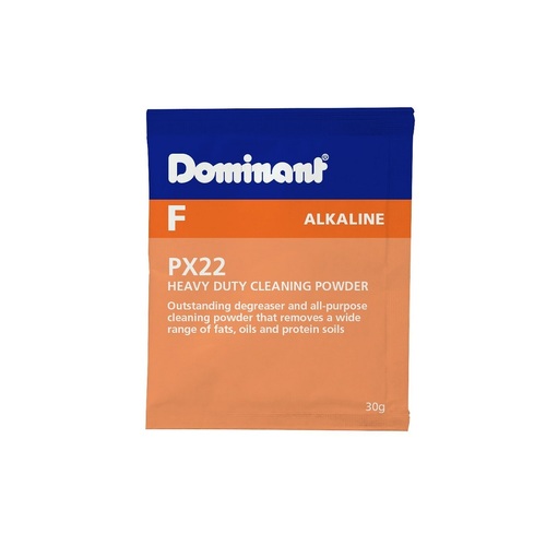 Dominant PX22 Heavy Duty Cleaning Powder 30g Sachet (Box of 30) - C17527