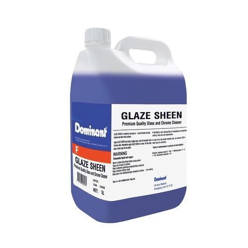 Dominant Glaze Sheen Premium Glass & Chrome Cleaner 5L - C18020