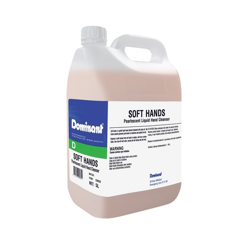 Dominant Soft Hands Pearlescent Liquid Hand Cleanser 5L - C20535