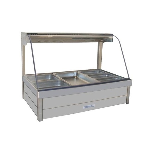 Roband C23 Curved Glass Hot Food Display - C23