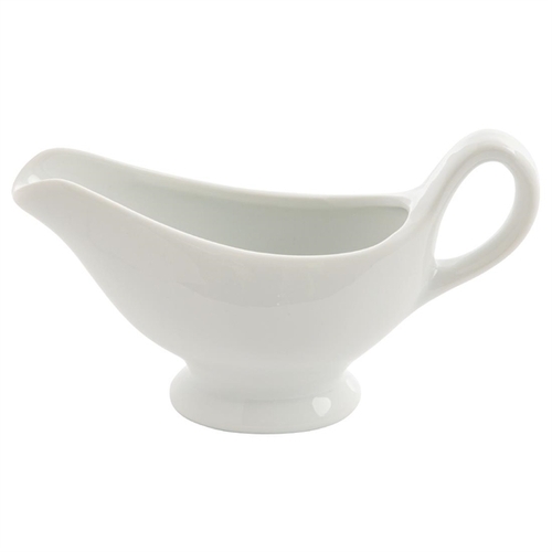 Olympia Whiteware Gravy Boat - 215ml 7.5oz (Box of 6) - C243