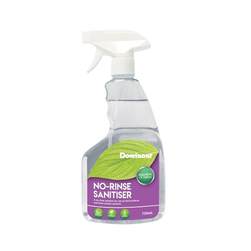 Dominant No Rinse Sanitiser 750ml - C29984