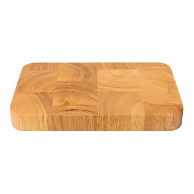 Vogue Rectangular Wooden Chopping Board Small 230x150x25mm - C461