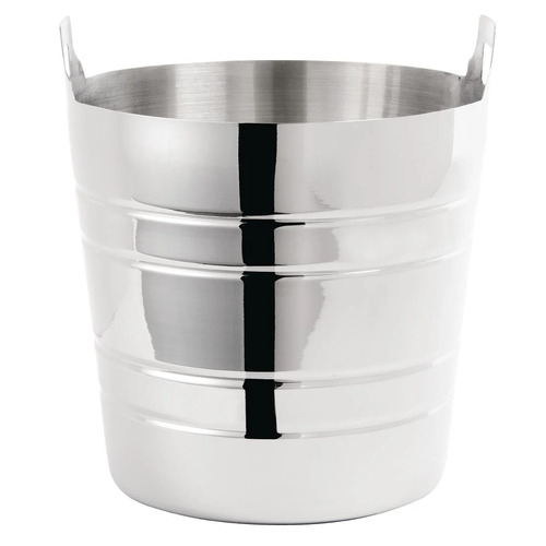 Olympia Polished Stainless Steel Wine & Champagne Bucket 204mm - C578