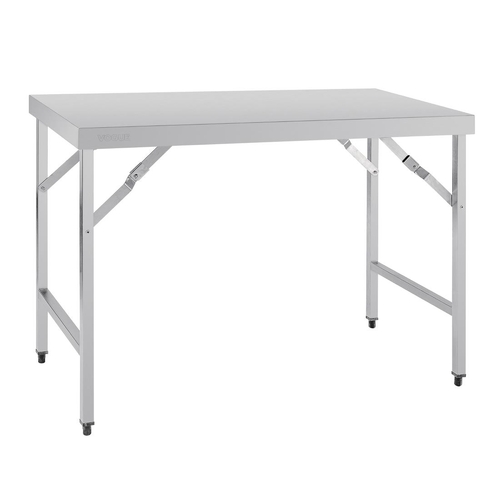 Vogue Stainless Steel Folding Table 1200mm - CB905