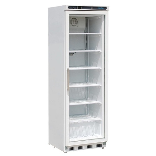 Polar CB921-A C-Series Glass Door Display Freezer 365Ltr White - CB921-A
