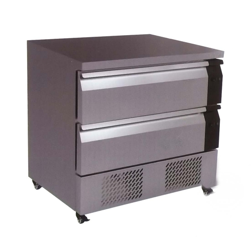 Thermaster CBR2-3 265L - Flexdrawer Counter 1230 x 700 x 830mm - CBR2-3