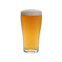 Crown  Glassware Crown tuff Conical Beer Certified & Fully Tempered 285ml (Box of 48) - CC240012