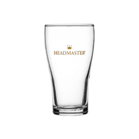 Crown Glassware Conical Headmaster Beer Certified & Nucleated 425ml (Box of 48) - CC340507