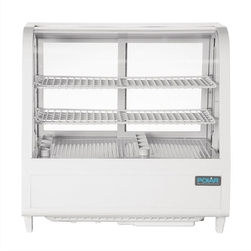 Polar CC666-A C-Series Countertop Food Display Fridge 100Ltr White - CC666-A