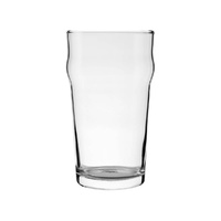 Crown  Glassware Nonic Pint Certified, Nucleated & Fully Tempered 570ml (Box of 24) - CC740210