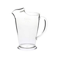 Crown  Polycarbonate Jug With Ice Lip Certified 1140ml (Box of 12) - CC870052P