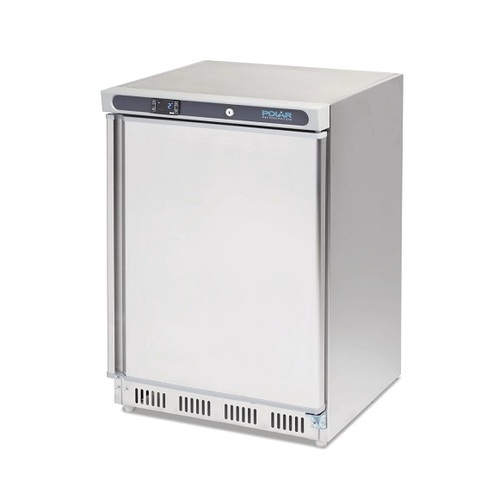 Polar CD081-A C-Series Stainless Steel Under Bench Freezer 140Ltr - CD081-A
