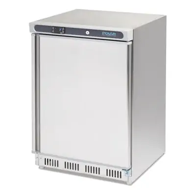 Polar CD081-A C-Series Stainless Steel Under Bench Freezer 140Ltr - CD081-A