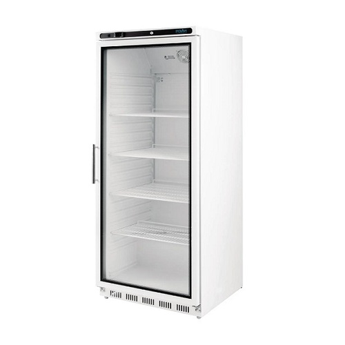 Polar CD088-A C-Series Upright Display Fridge White 600Ltr - CD088-A