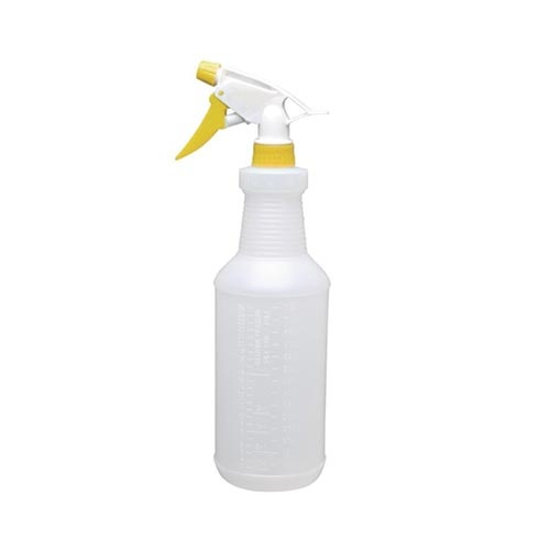 Colour Coded Spray Bottle 750ml - Yellow - CD816