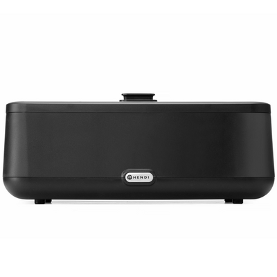 Uniq CDU0001 Commercial Electric Chafing Dish 1/1 GN - Black Polypropylene - CDU0001