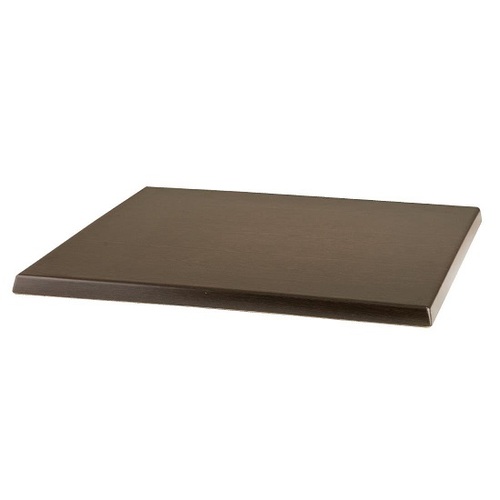Werzalit Square Table Top Wenge 700mm - CE163