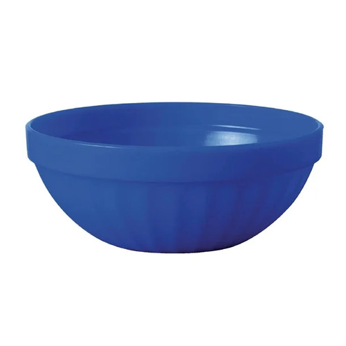 Olympia Kristallon Polycarbonate Bowl Blue 102mm 190ml (Box of 12) - CE276