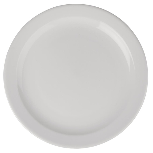 Olympia Athena Narrow Rimmed Plate 254mm (Box of 12) - CF364