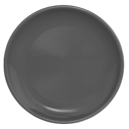 Olympia Cafe Coupe Plate Charcoal - 200mm 8" (Box 12) - CG354