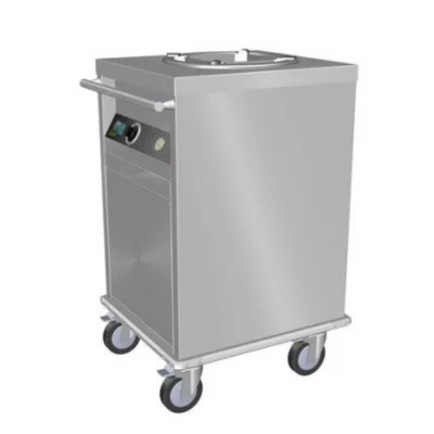 Culinaire CH.PD.HS.2 Mobile Plate Dispenser Dual Tube - CH.PD.HS.2