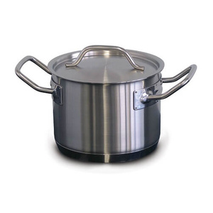 Forje 2.4 Litre Stainless Steel High Casserole Pot with Lid - CH2