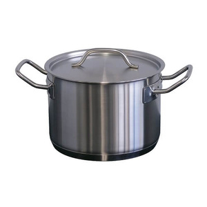 Forje 4.4 Litre Stainless Steel High Casserole Pot with Lid - CH4