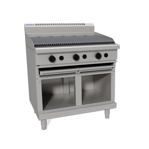 Waldorf CH8900G-CB - 900mm Gas Chargrill with Cabinet Base - CH8900G-CB