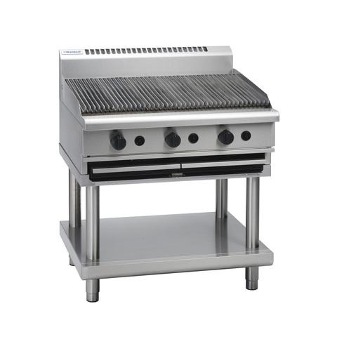 Waldorf CH8900G-LS - 900mm Gas Chargrill with Leg Stand - CH8900G-LS