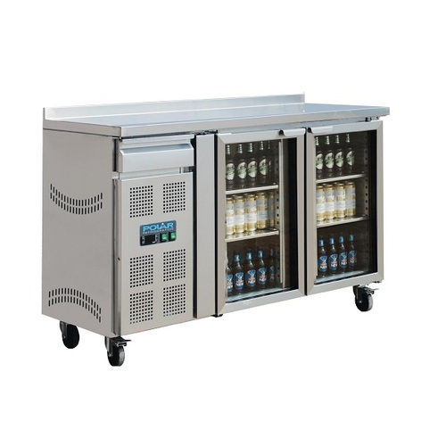 Polar CK490-A U-Series 2 Door Premium Bar Fridge 366Ltr - CK490-A
