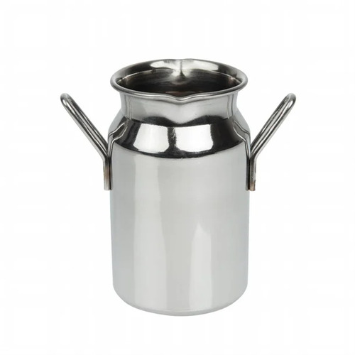 Olympia Stainless Steel Mini Milk Churn Medium 120ml - CL209