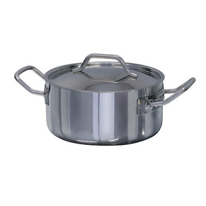 Forje 3 Litre Stainless Steel Extreme Performace Low Casserole Pot with Lid - CL3XP