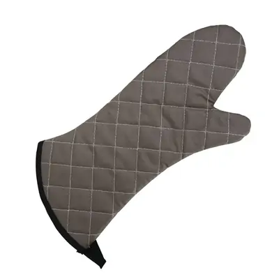Vogue Flame Retardant Oven Mitt Tan 430mm - CL583