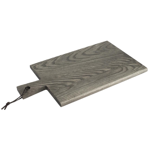 Olympia FSC Ash Serving Board - 355x250x15mm 14x10x3/4" - Handle length 85mm - CN571