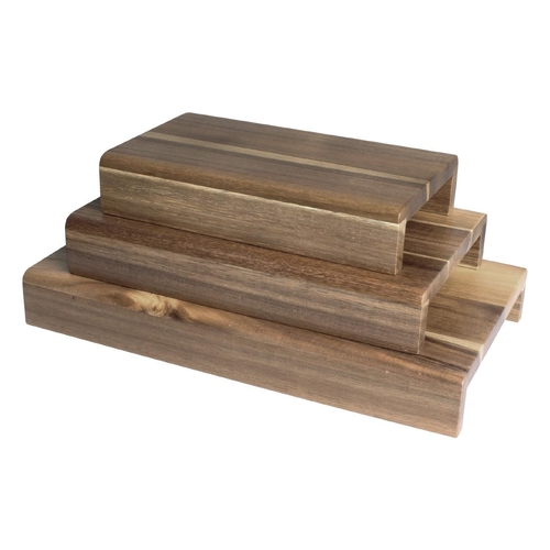 Olympia FSC Acacia Wood Riser Set (Set of 3) - CP697