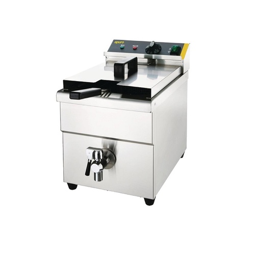 Apuro Single Tank Single Basket Induction Fryer 7.5L - CP793-A