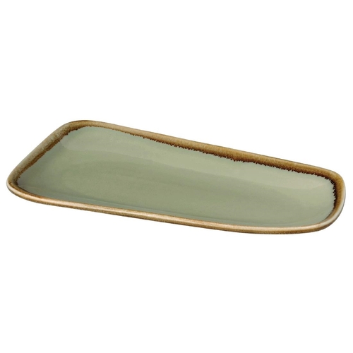 Olympia Kiln Moss Platter Large 335x175mm (Box of 4) - CP955
