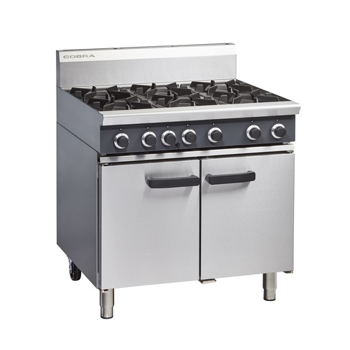 Cobra CR9D - 6 Open Burners with Oven - CR9D